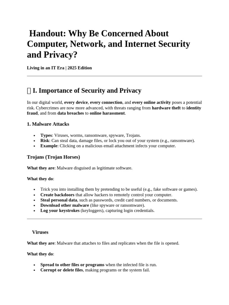 Essential Guide to Cybersecurity Risks | PDF | Malware | Cybercrime