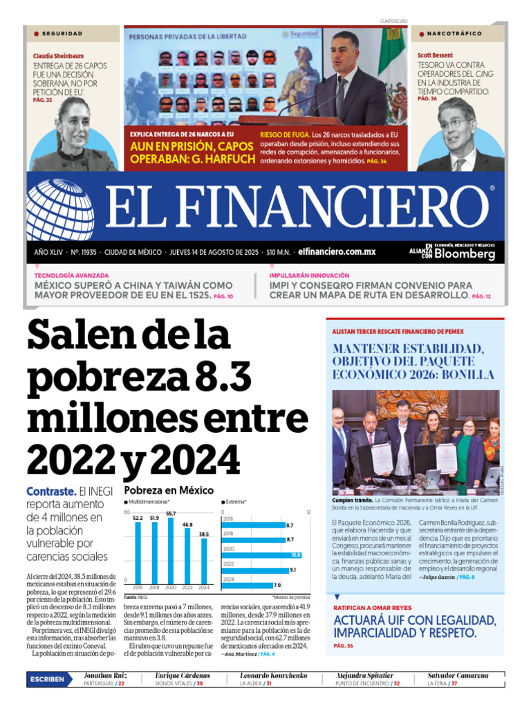 8.3 Millones Salen de la Pobreza en México | PDF | Pobreza | Pobreza e ...