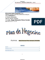 Plan de Negocios