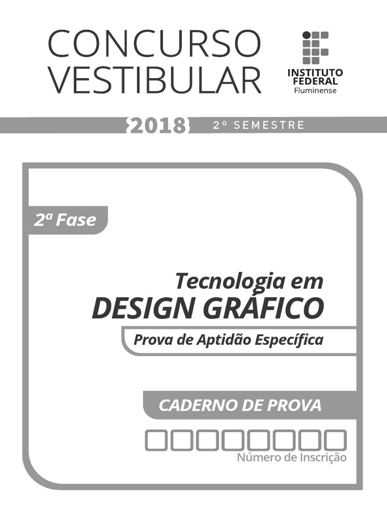 Prova de Aptidão em Design Gráfico 2018 | PDF | Cor | Comunicação