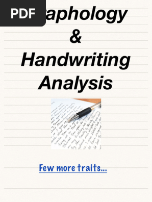 Felon's Claw Handwriting Analysis