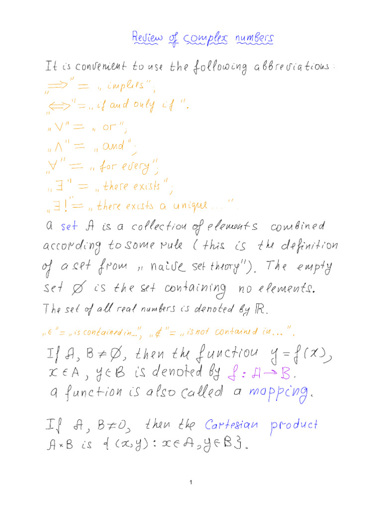 1 Lect Math 446 | PDF