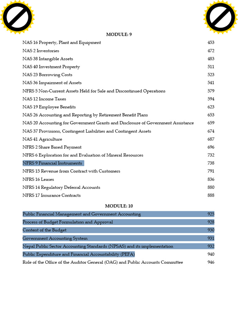 Comprehensive Guide to NAS and NFRS Standards | PDF | Money | Financial ...