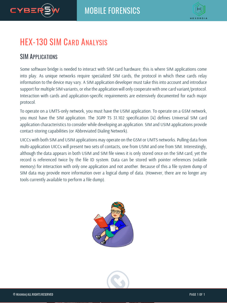 Understanding SIM Applications in Forensics | PDF
