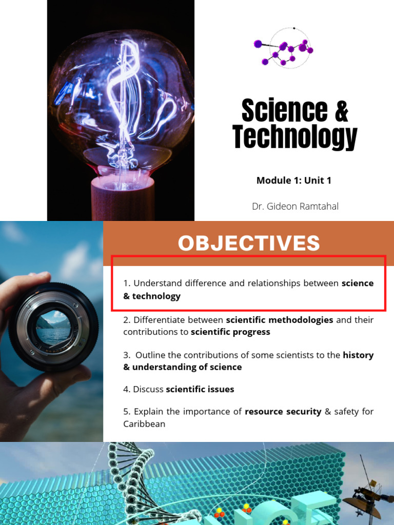 Lecture 1 Science and Technology | PDF | Science | Rationality