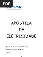 Apostila Eletricidade SENAI LAGES - Prof Leonardo Muniz