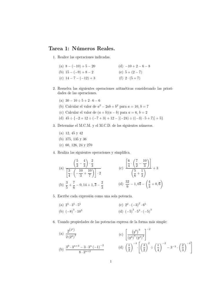 Tarea 1 | PDF