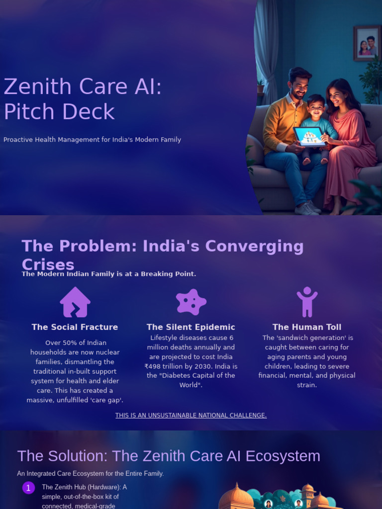 Zenith Care AI: Family Health Revolution | PDF | Business