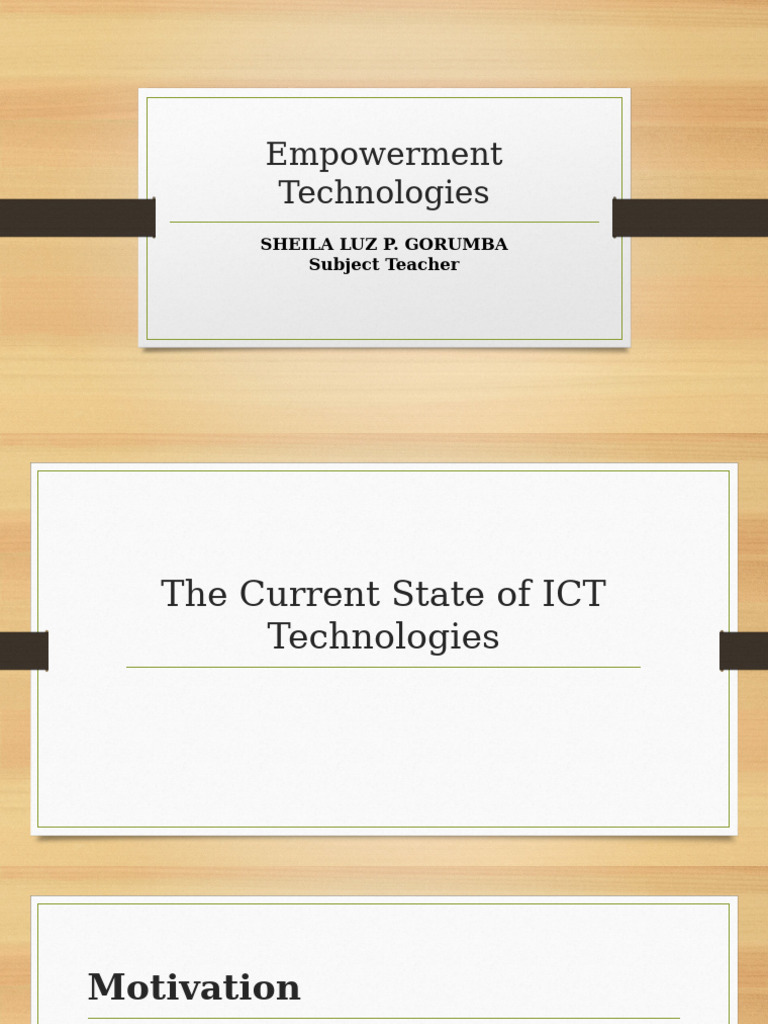 Lesson 1 Current State of Ict | PDF | World Wide Web | Internet & Web