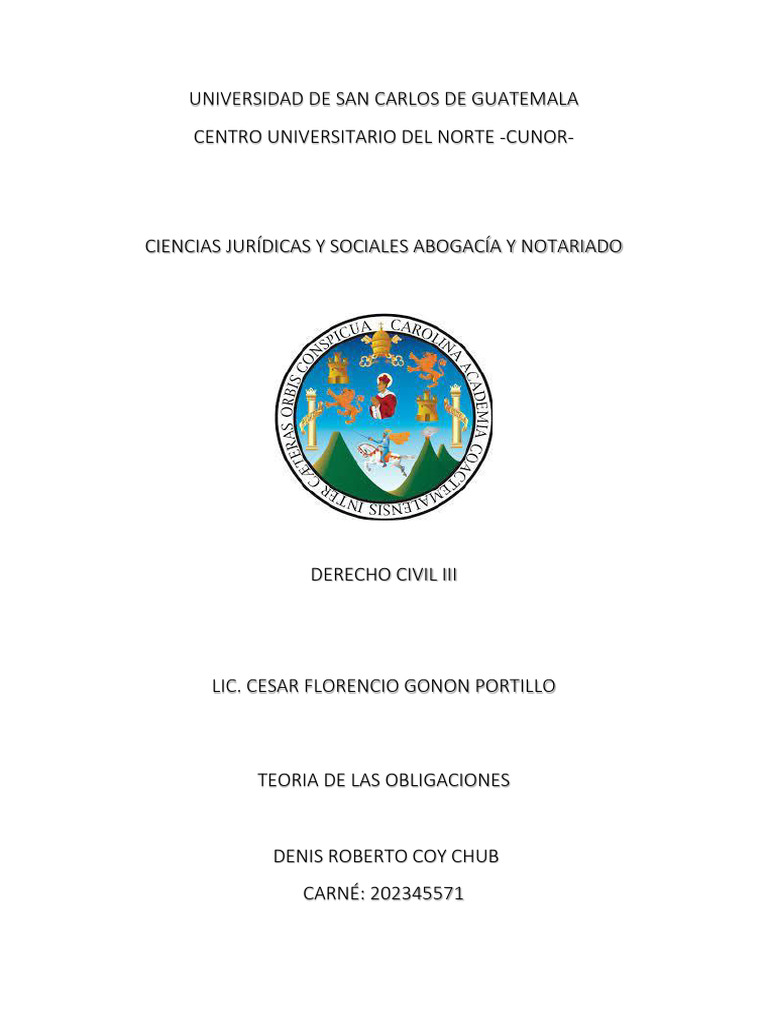 Teoría de las Obligaciones en Derecho Civil | PDF | Pagos | Justicia
