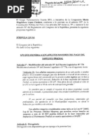 Modelo de Solicitud de Exoneracion