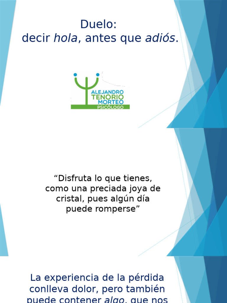 El Duelo y La Pérdida | PDF