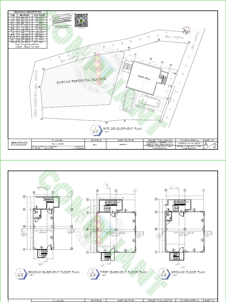 Flat Roof SDP for Commercial Building | PDF | Components | Civil ...