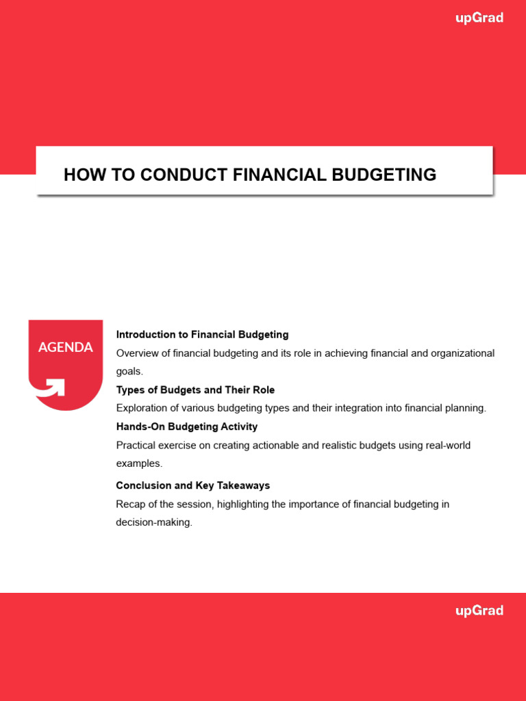 Financial Budgeting Techniques Guide | PDF | Budget | Expense