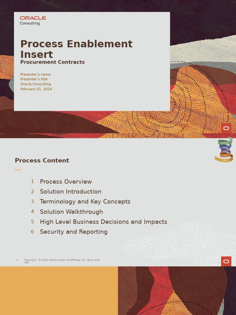 Procurement Contracts Process Overview | PDF | Procurement | Supply Chain