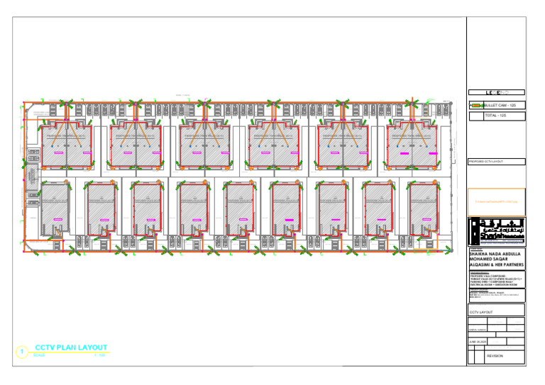 Proposed CCTV Layout for Villa Compound | PDF