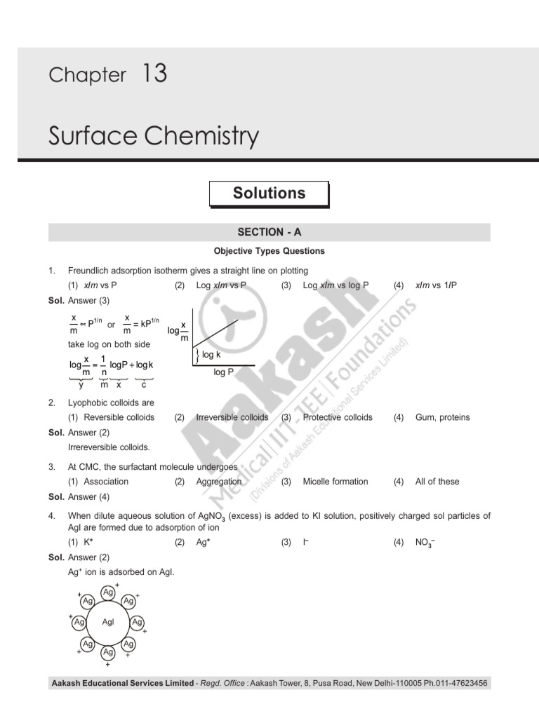 CLS Aipmt 19 20 XIII Che Study Package 2 Level 1 Chapter 13 | PDF ...