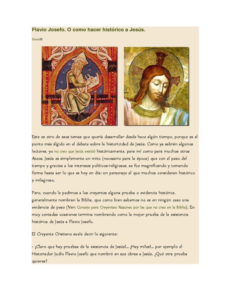 Flavio Josefo | PDF | Josefo | Jesús