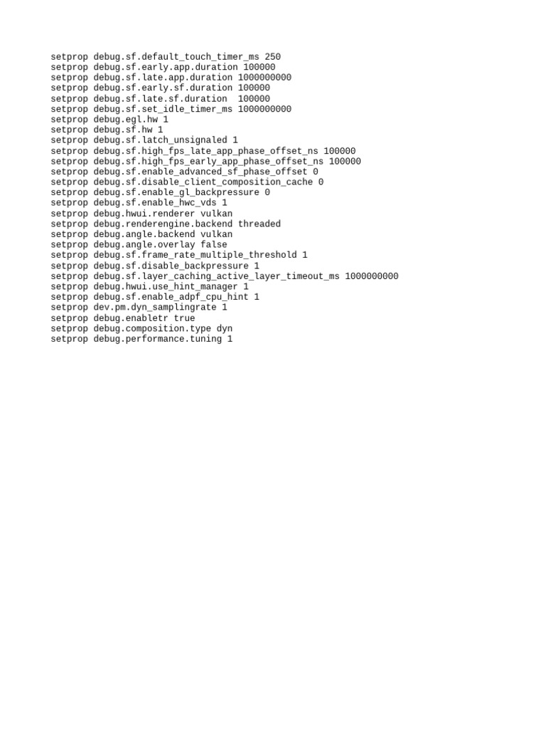 Android Debugging Configuration Settings | PDF