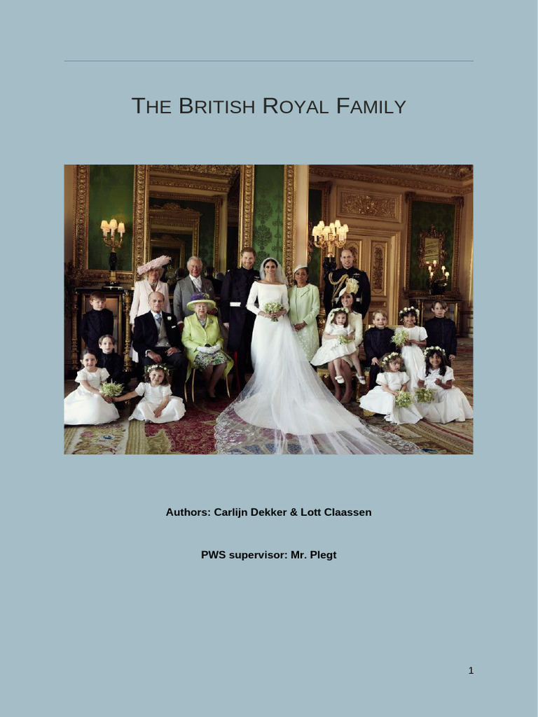 Itish Royal Family | PDF | Diana | Elizabeth Ii