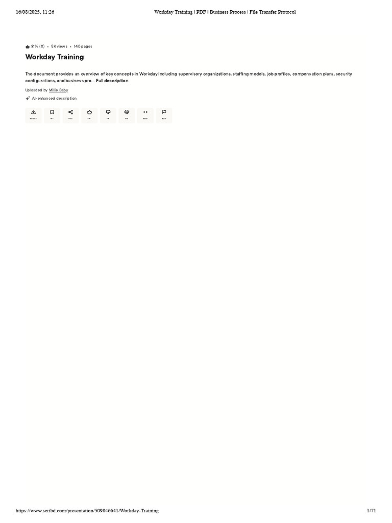 Workday File Transfer Overview | PDF | Scribd | Software