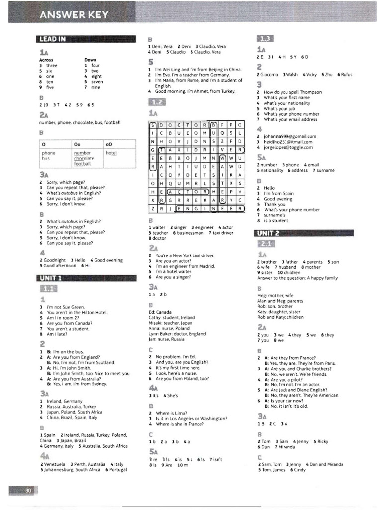 1 Starter WB | PDF