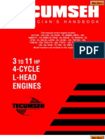 Small Engine Repair - Tecumseh Technician's Manual (Four Stroke)