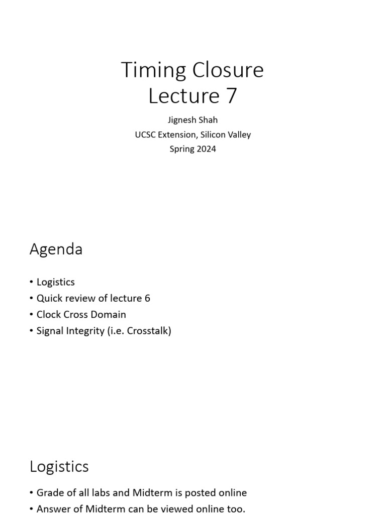 Tc Lecture7 Pdf Capacitance Central Processing Unit