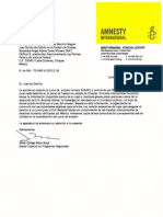 Amnistia Internacional Envia Documento A Juez Chiapaneco