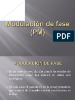 Modulación de fase (PM)