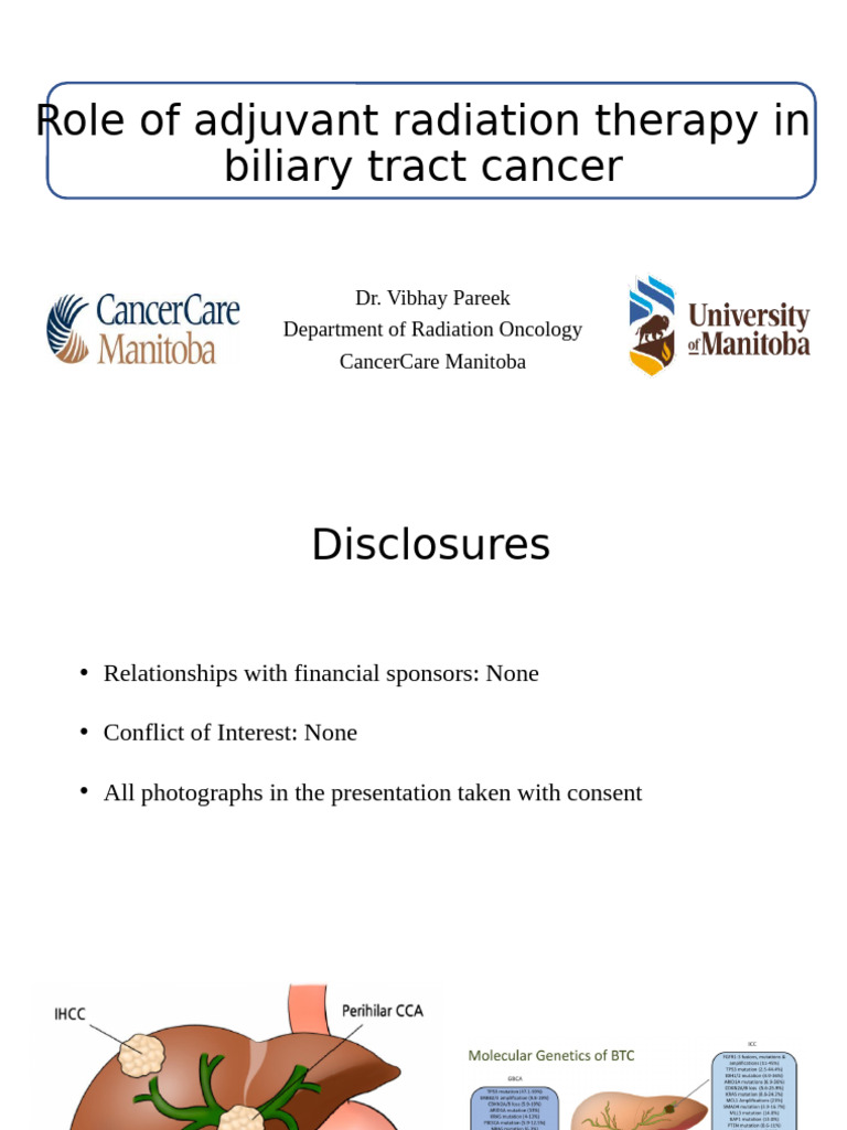 Biliary Tract Cancers Vibhay | PDF | Neoplasms | Cancer