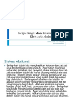 Kerja Ginjal Dan Keseimbangan Elektrolit Dalam Tubuh