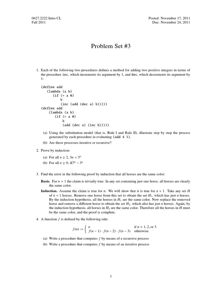 PSet 3 | PDF