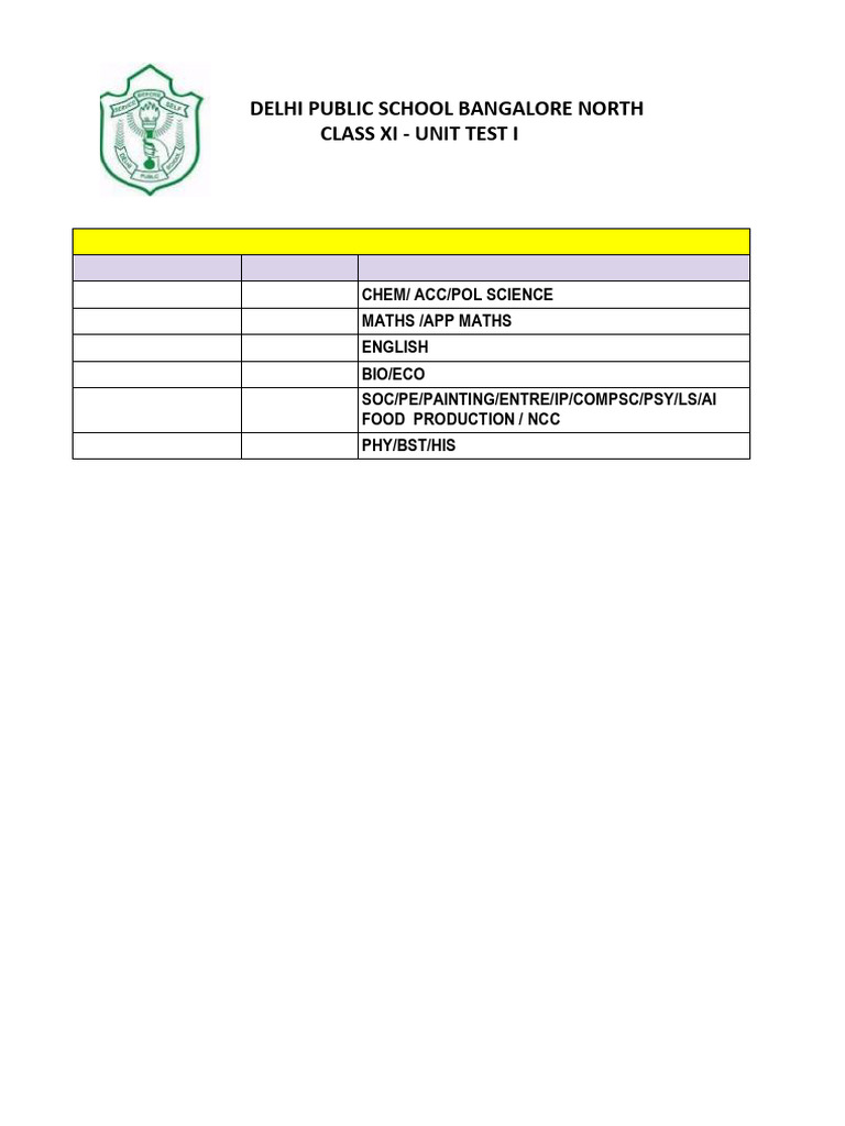 6741 Grade 11 Unit Test | PDF