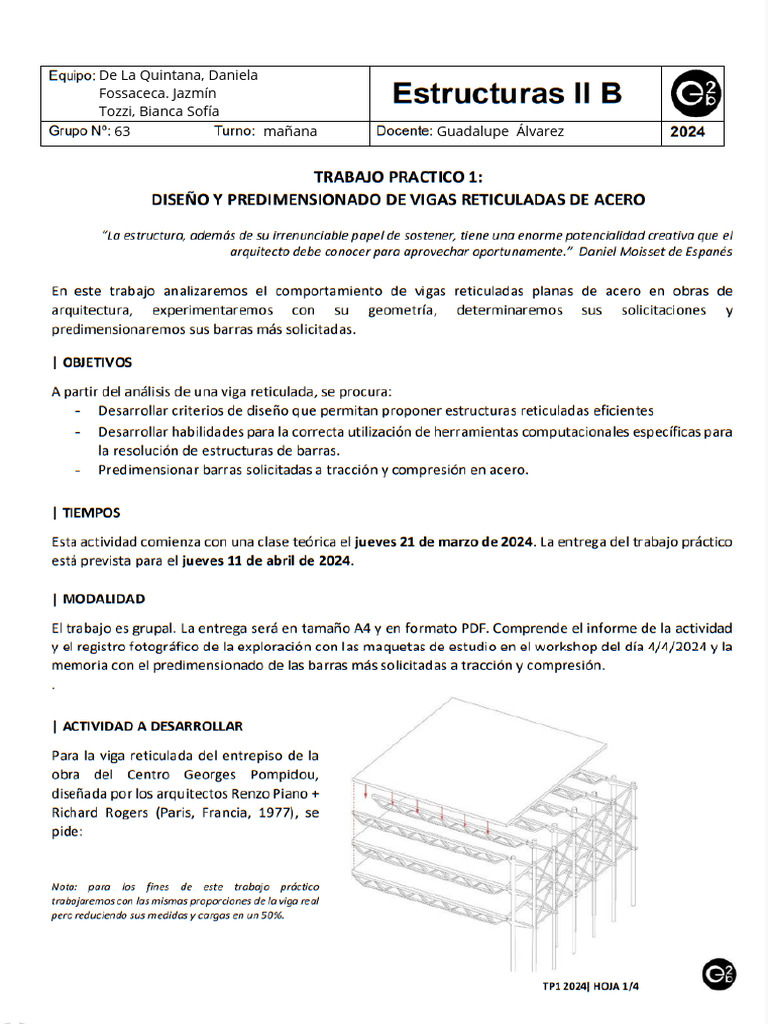 TP1 Estructuras | PDF