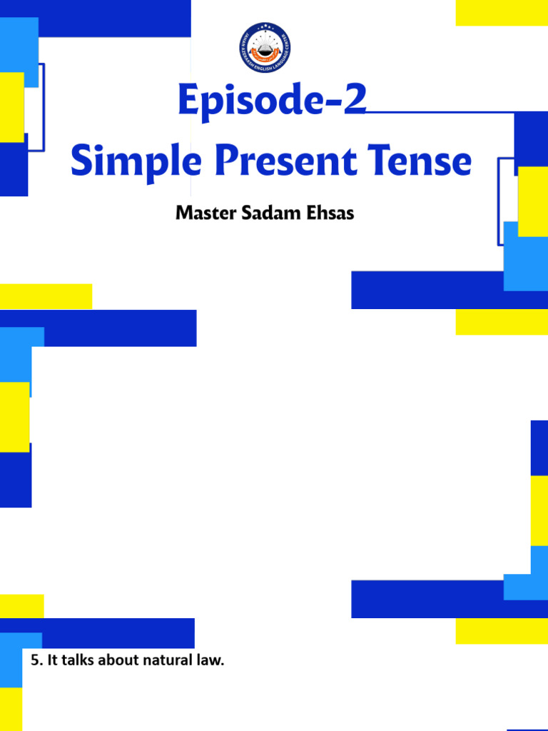 Simple Present Tense-Part 2 | PDF