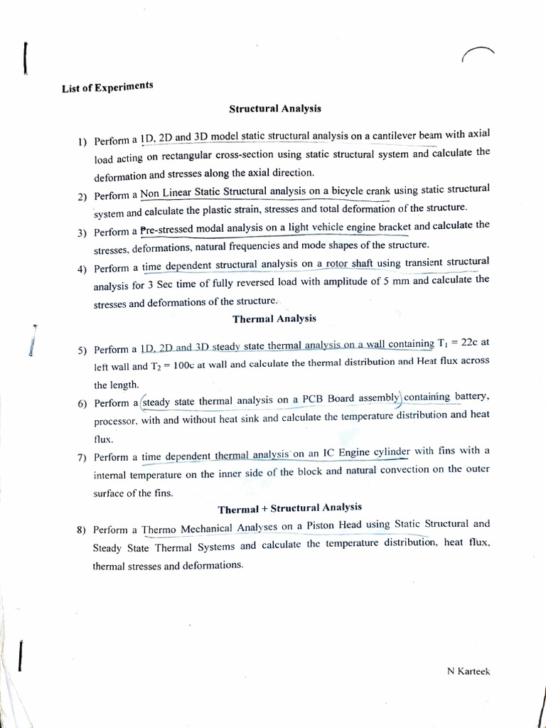 Cad Cam Lab Manual | PDF