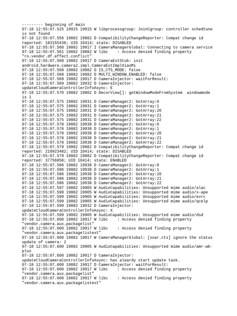 Log Cat 1752819907498 | PDF | Computing | Computer File Formats