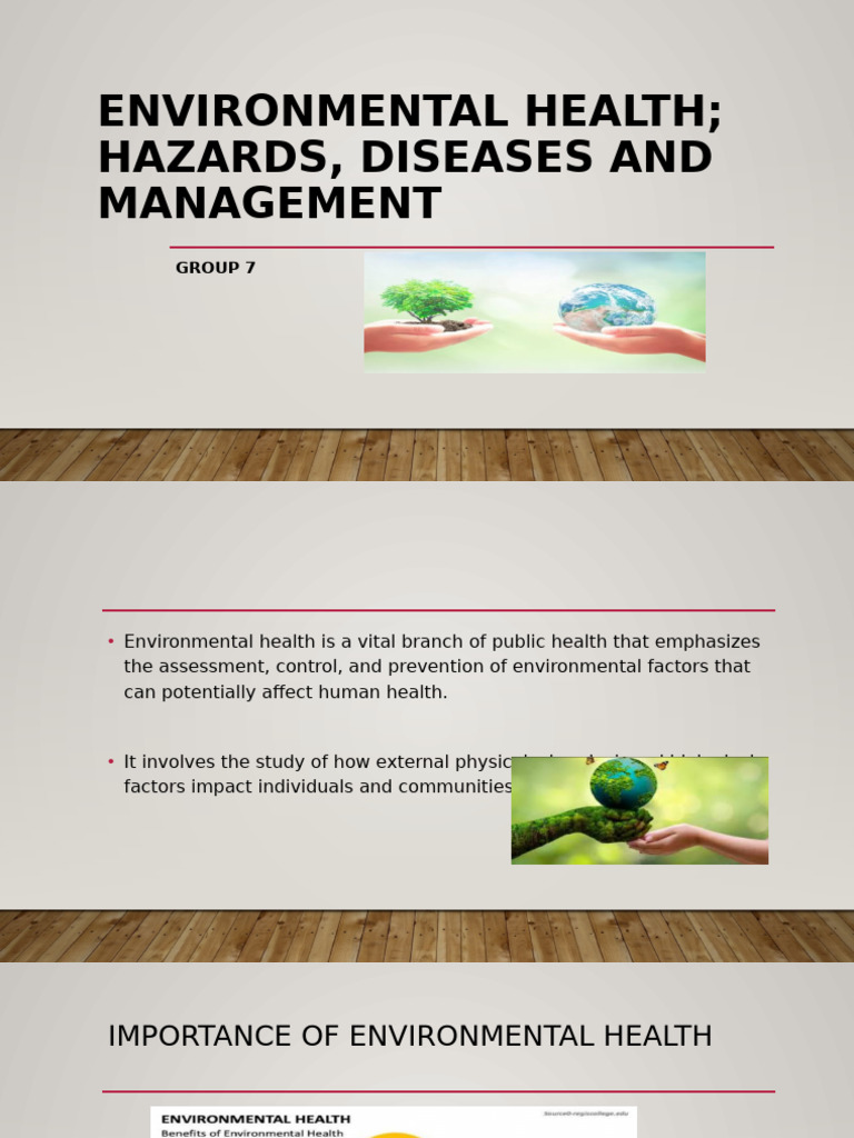 Environmental Health Hazards and Management | PDF | Hazards ...