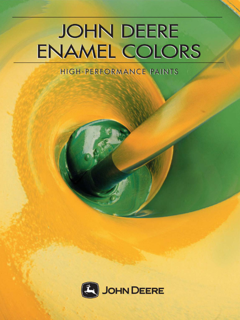 John Deere Enamel Colors-High Performance Paints (DKD1536!05!03) | PDF ...