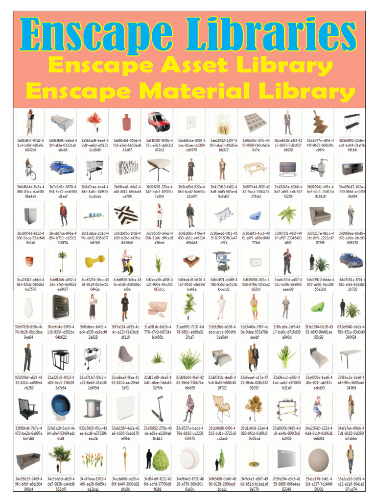 Libreria Enscape 4.1 | PDF