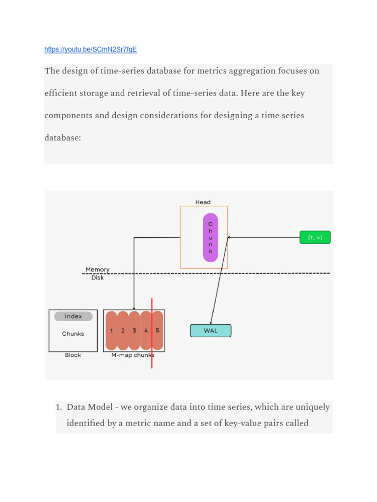 Time-Series Database Design for Metrics | PDF