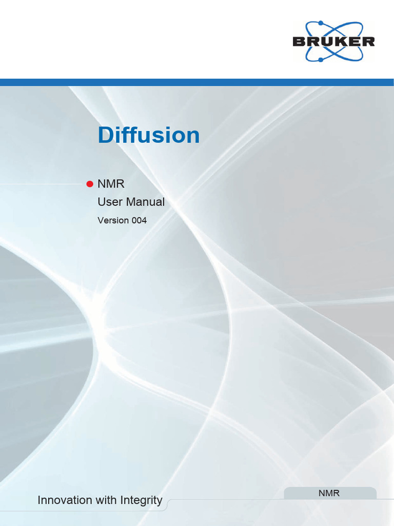 NMR Diffusion User Manual Guide | PDF | Amplifier | Computer Engineering