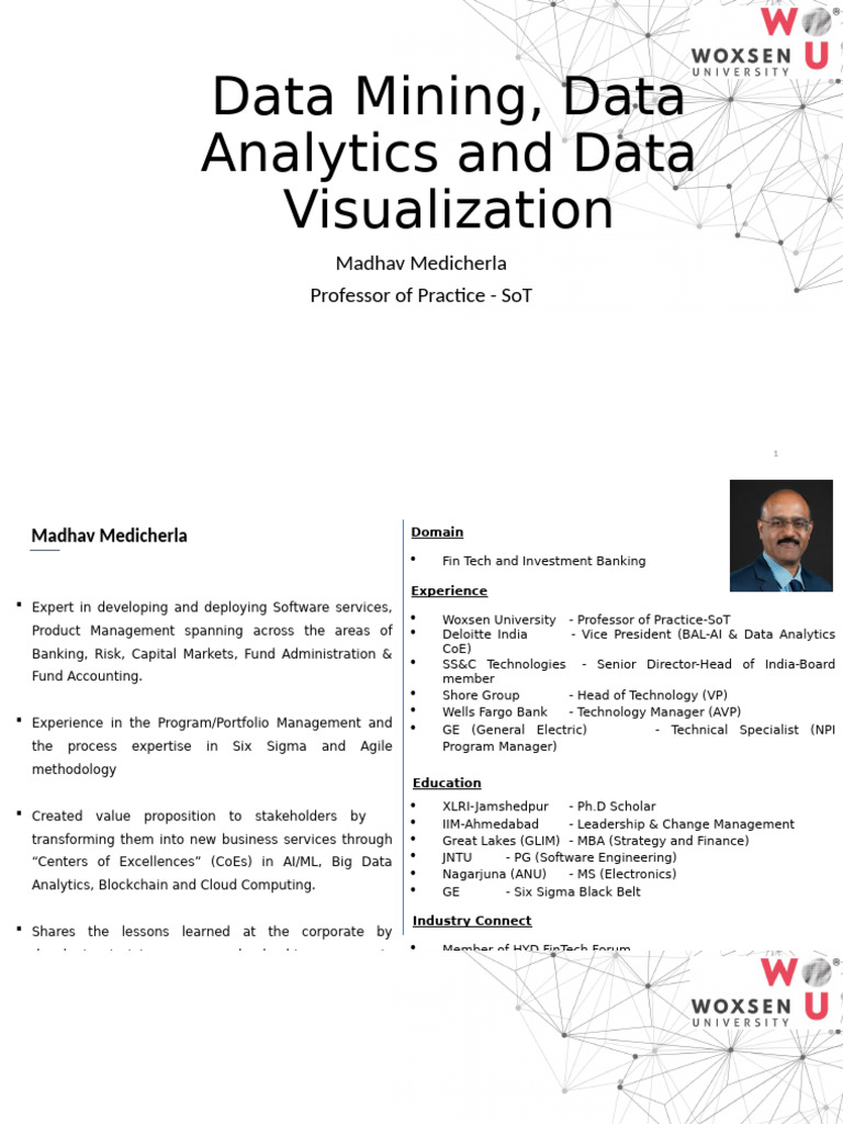 Data Analytics and Visualization - Module 1 and 2 Ver 2.0 | PDF ...