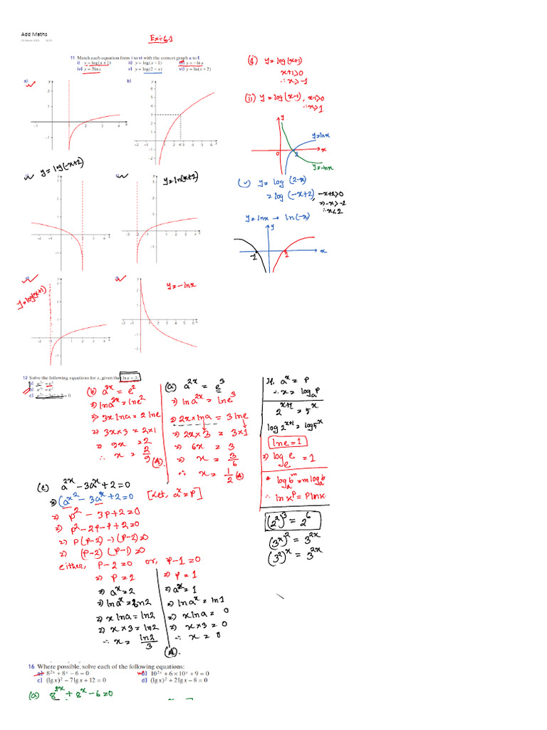 Add Maths - VIII - 03 | PDF
