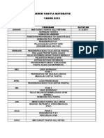 Takwim Panitia Matematik