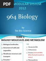 Download Form 6 Modular System 964 Biology by Tee Bio-Science by Tee Bio-Science SN90242933 doc pdf