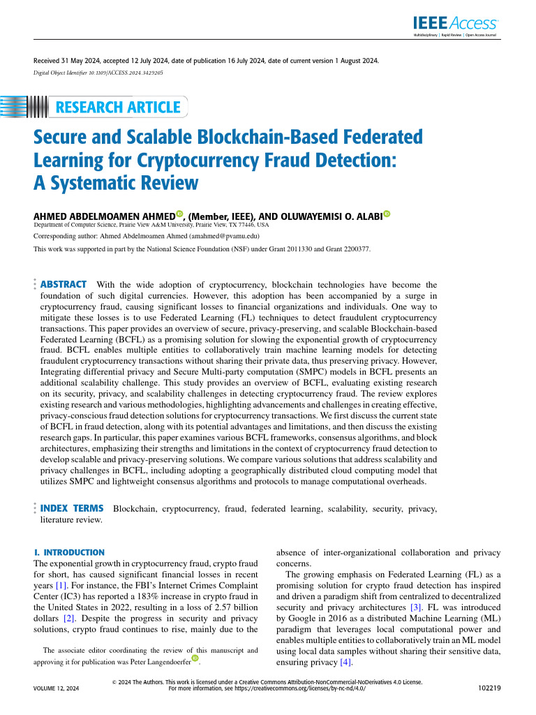Secure and Scalable Blockchain-Based Federated Learning For ...