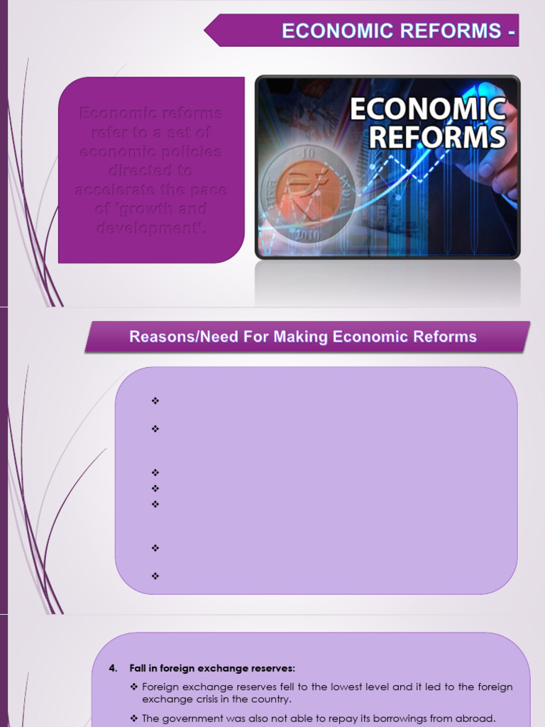 Overview of Economic Reforms in India | PDF | Taxes | Exports