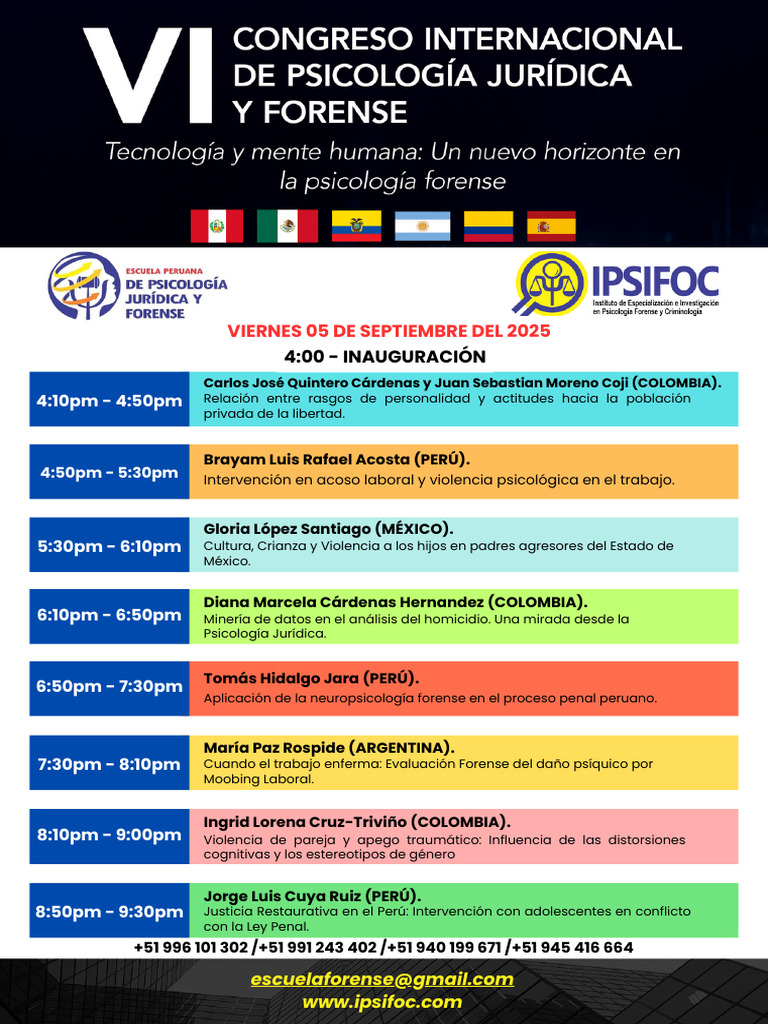 Programa Vi Congreso Internacional 2025 - 20250815 - 175713 - 0000 ...